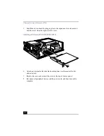 Preview for 4 page of VAIO Slimtop PCV-LX810 Upgrading And Maintaining