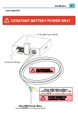 Preview for 3 page of Vais Technology GSR SiriusXM SXV300 Owner'S Manual