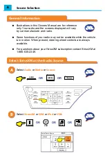 Preview for 6 page of Vais Technology GSR SiriusXM SXV300 Owner'S Manual