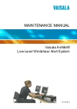 Vaisala AviMet Maintenance Manual preview