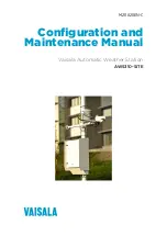 Vaisala AWS310-SITE Configuration And Maintenance Manual preview