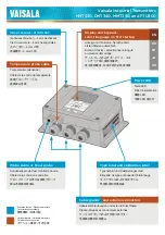 Vaisala DRYCAP DMT340 SERIES Manual предпросмотр