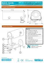 Предварительный просмотр 2 страницы Vaisala eather Shield  MMT162 Quick Manual