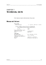 Preview for 61 page of Vaisala HUMICAP MMT162 User Manual