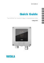 Предварительный просмотр 1 страницы Vaisala Indigo300 Quick Manual