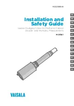 Vaisala MGP261 Installation And Safety Manual предпросмотр