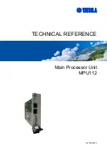 Vaisala MPU112 Technical Reference preview