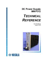 Vaisala MWP312 Technical Reference preview