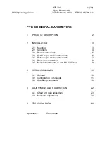 Vaisala PTB 200 A Operating Manual preview