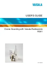 Vaisala RS41 User Manual preview