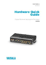 Vaisala RVP10 Hardware Quickmanual preview