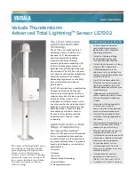 Vaisala Thunderstorm LS7002 Brochure & Specs preview