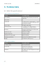 Предварительный просмотр 22 страницы Vaisala WAC151 User Manual