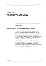 Preview for 9 page of Vaisala WAV151 User Manual