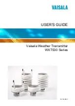 Preview for 1 page of Vaisala WXT536 User Manual