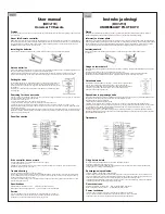 Предварительный просмотр 1 страницы Vakomtek MBC415K User Manual