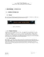 Preview for 11 page of VAL Avionics COM 2000 Installation And Operator'S Manual