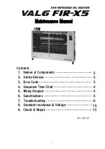 Preview for 1 page of Val6 FIR-X5 Maintenance Manual