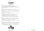 Preview for 40 page of VALBERG 975169 Instructions For Use Manual