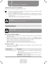 Preview for 10 page of VALBERG CLIM-A7 Instructions For Use Manual