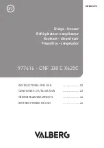 Preview for 3 page of VALBERG CNF 378 C X625C Instructions For Use Manual