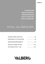 Preview for 3 page of VALBERG IH 4 TB2FZS 007C Instructions For Use Manual