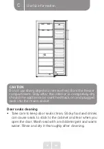 Preview for 31 page of VALBERG UF NF 240 E S180C Instructions For Use Manual