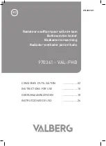 Preview for 1 page of VALBERG VAL-FHB Instructions For Use Manual