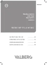 VALBERG WF 914 A W180C Instructions For Use Manual preview