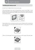 Preview for 16 page of VALBERG WF 914 B S180C Instructions For Use Manual