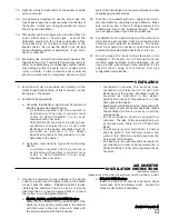 Preview for 9 page of Valco baby Heat Rite 225 Owner'S Manual And Instructions