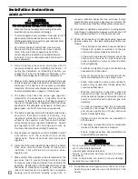 Preview for 8 page of Valco baby Heat Rite 60 Owner'S Manual And Instructions