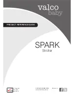 Предварительный просмотр 1 страницы Valco baby Spark Product Reference Manual