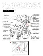 Предварительный просмотр 2 страницы Valco baby Tri-Mode Twin Product Reference Manual