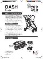 Valco baby Vee Bee Dash Product Reference Manual предпросмотр