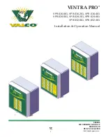 Valco baby VENTRA PRO VPR-016-001 Installation & Operation Manual preview