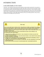 Preview for 9 page of Valco baby VENTRA PRO VPR-016-001 Installation & Operation Manual