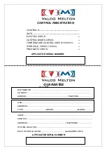 Preview for 5 page of VALCO MELTON D4-L User Manual