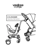 VALCOBABY VEEBEE CO-RIDER Assembly Instructions Manual preview