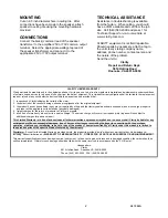 Preview for 2 page of Valcom Clarity S-750A Manual