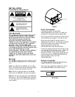 Предварительный просмотр 2 страницы Valcom Class Connection VE8004 Manual