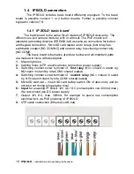 Preview for 10 page of Valcom IP bold series Installation & Operation Instructions