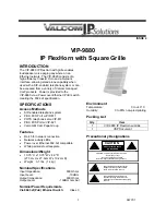 Valcom IP Solutions VIP-9880 User Manual preview