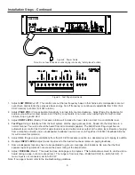 Preview for 6 page of Valcom PagePac Plus AmpliCenter D100A Installation And Use Manual