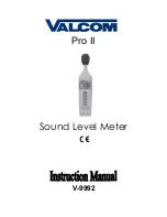 Valcom Pro II V-9992 Instruction Manual предпросмотр