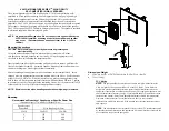 Предварительный просмотр 2 страницы Valcom Signature V-1450 Installation Instructions