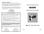 Valcom V-1013A Installation Instructions предпросмотр