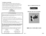 Предварительный просмотр 1 страницы Valcom V-1013B Installation Instructions