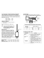 Предварительный просмотр 2 страницы Valcom V-1015B-W Installation Instructions