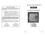 Valcom V-1072A-BRASS Installation Instructions preview